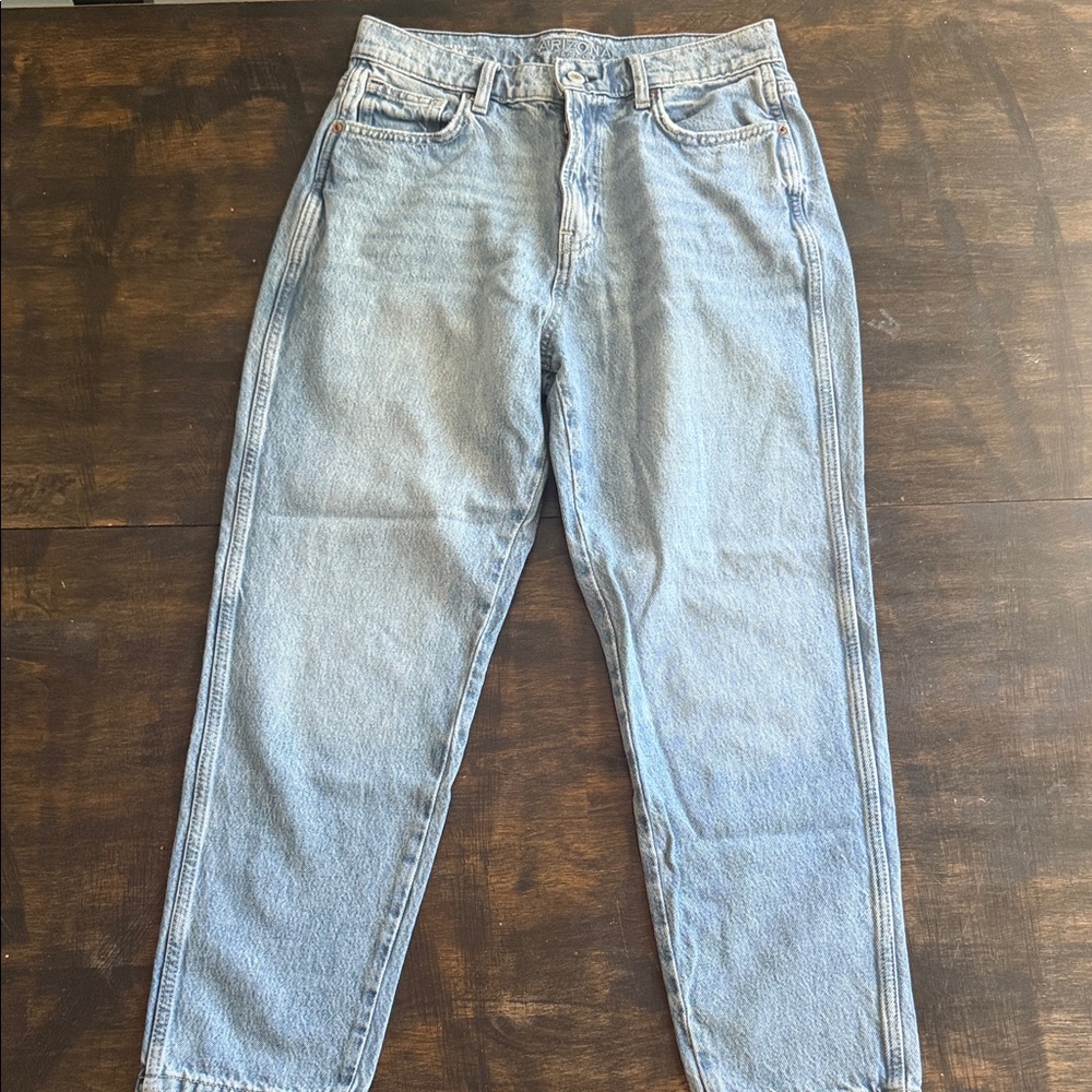 Arizona Jean Company Sky Blue High Rise Jeans
